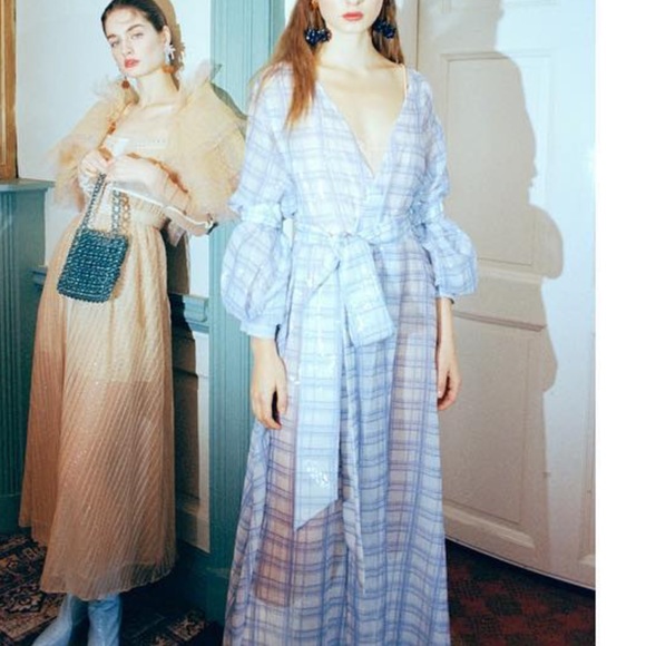 SLEEP OVER SLEEP Palm Dreams Maxi Wrap SequinDress - Picture 4 of 11